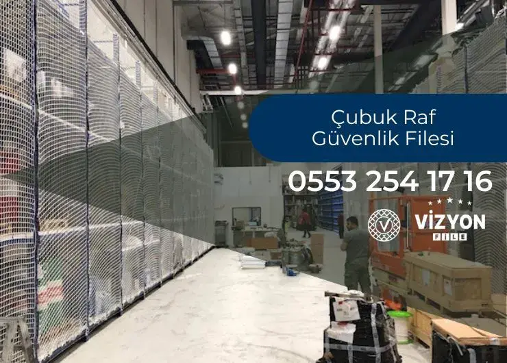 Çubuk Raf Güvenlik Filesi